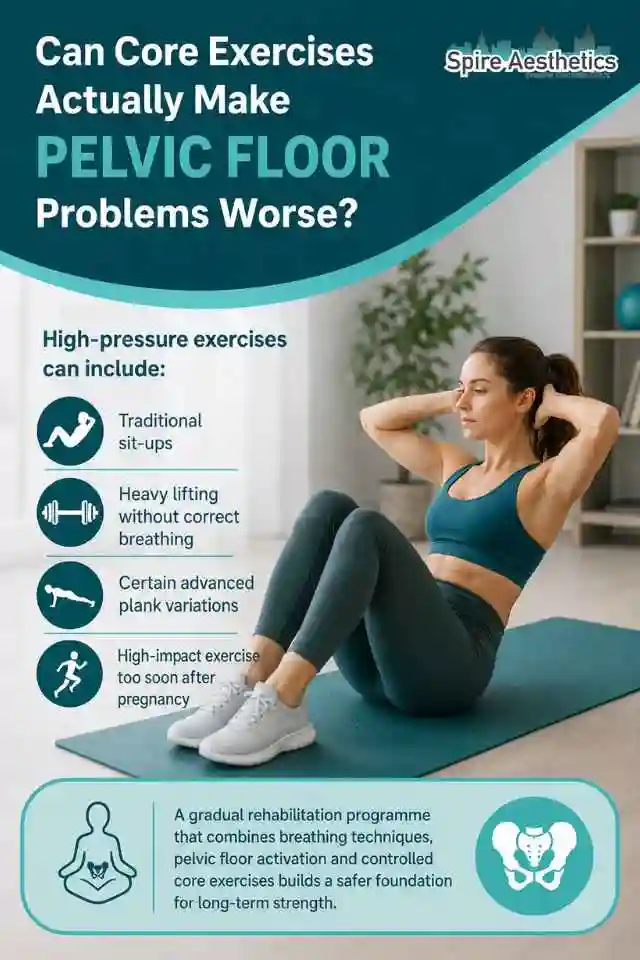 Can Strengthening Your Core Alone Actually Make Pelvic Floor Problems Worse Tilehurst?